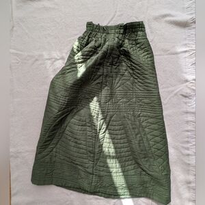 Sea New York Olive Quilted Skirt